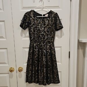 LulaRoe Unicorn Metallic dress